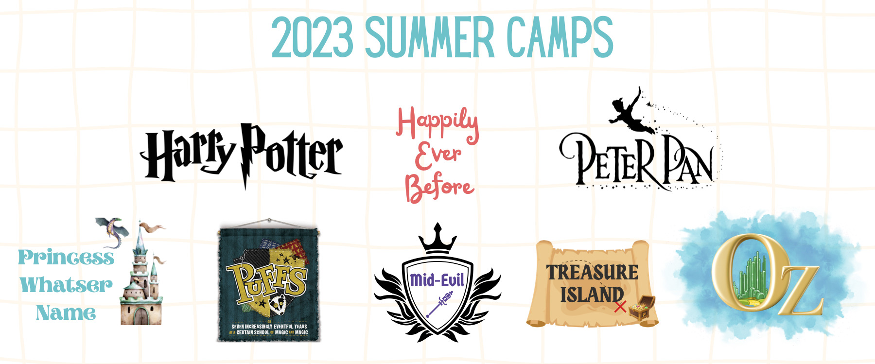 ppp summer theater camp website header