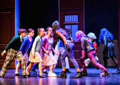 Evil kids and Auradon kids face off in Pied Piper Players production of Disney's Descendants the Musical