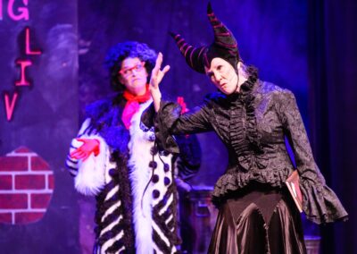 Susan Melanson as Maleficent in PPP's production of Disney's Descendants the Musical